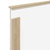 vidaXL Cadre de lit Sonoma 100 x 200 cm Bois de pin massif