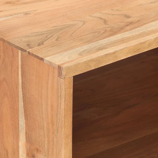 vidaXL Table basse 100x50x45 cm Bois d'acacia massif