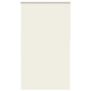 vidaXL Store enrouleur occultant blanc cass&eacute; 130x230 cm largeur tissu