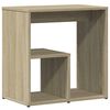 vidaXL Tables d'appoint 2 pcs ch&ecirc;ne sonoma 50x30x50 cm bois ing&eacute;nierie