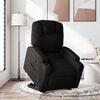 vidaXL Fauteuil inclinable noir tissu