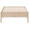 vidaXL Cadre de lit sans matelas 90x190 cm bois de pin massif