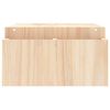 vidaXL Support pour moniteur 100x27,5x15 cm Bois de pin solide