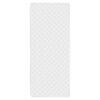 vidaXL Couvre-matelas matelass&eacute; Blanc 90x200 cm Lourd
