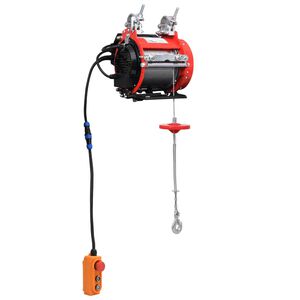 vidaXL Palan d&rsquo;&eacute;chafaudage &eacute;lectrique 500 kg 230 V