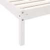 vidaXL Cadre de lit extra long sans matelas 80x210 cm bois massif pin