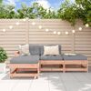 vidaXL Salon de jardin 4 pcs bois massif douglas