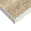 vidaXL &Eacute;tag&egrave;res flottantes 4 pcs Ch&ecirc;ne et blanc 90x23,5x3,8 cm MDF