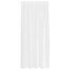 vidaXL Rideau en Voile 2 pcs Blanc 175 x 140 cm Polyester