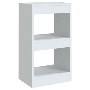 vidaXL Biblioth&egrave;que/S&eacute;parateur de pi&egrave;ce Blanc 40x30x72 cm