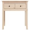 vidaXL Table console 70x35x75 cm Bois massif de pin