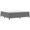 vidaXL Cadre de lit plateforme Gris clair 200 x 200 cm