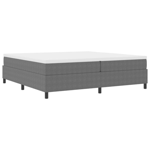 vidaXL Cadre de lit plateforme Gris clair 200 x 200 cm