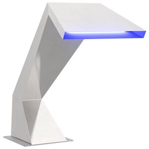 vidaXL Chute d'eau de Piscine Acier inoxydable 63,5 x 29 x 51 cm