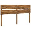 vidaXL T&ecirc;te de lit en bois brut ROSTOCK Naturel 200 cm
