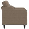vidaXL Fauteuil Taupe 60 cm Tissu