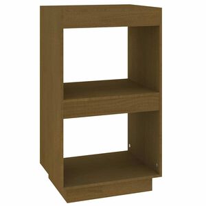 vidaXL Biblioth&egrave;que Marron miel 40x35x71 cm Bois de pin massif