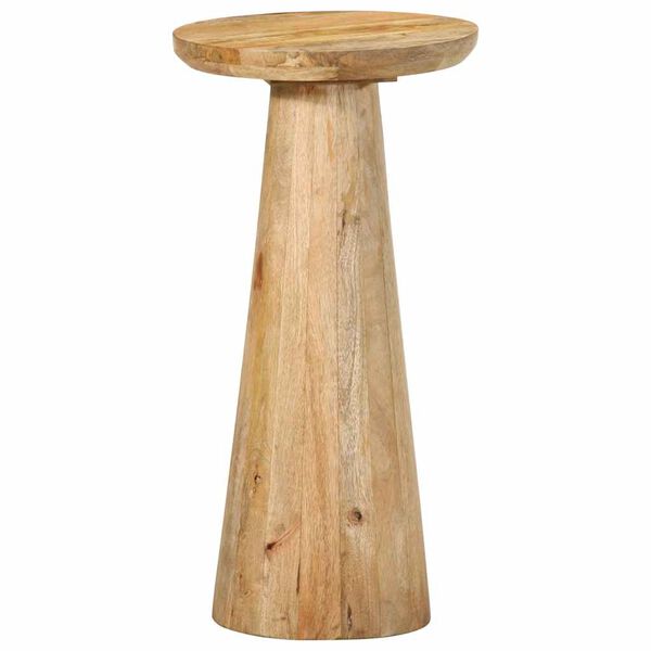 vidaXL Table d'appoint &Oslash;30x60 cm bois de manguier massif