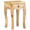 vidaXL Table de chevet 28x28x46 cm Bois de manguier massif