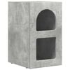 vidaXL Table de chevet ELST Gris b&eacute;ton 29,5 x 33,5 x 50 cm