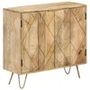 vidaXL Buffet 80x30x75 cm Bois de manguier solide