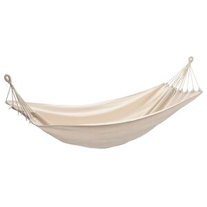 vidaXL Hamac 260x150 cm Cr&egrave;me
