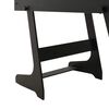 vidaXL Table de football pliante 121 x 61 x 80 cm Noir