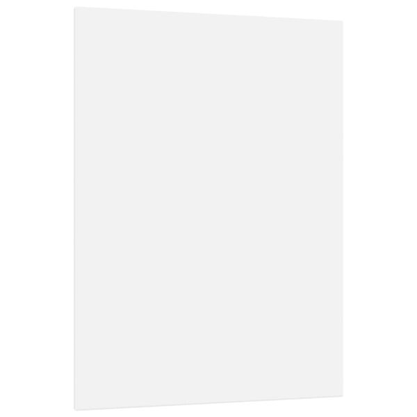 vidaXL Toiles &agrave; peindre 12 pcs blanc tissu et bois massif pin