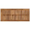 vidaXL Plateau de table 80,5 x 35 x 2 cm Rectangulaire Naturel