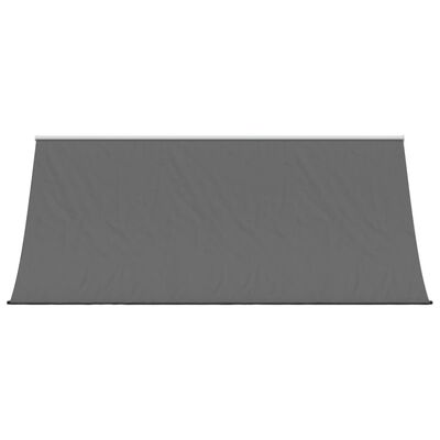 vidaXL Auvent rétractable anthracite 300x150 m tissu et acier