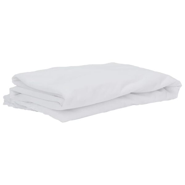 vidaXL Protège-matelas blanc 100x220 cm imperméable