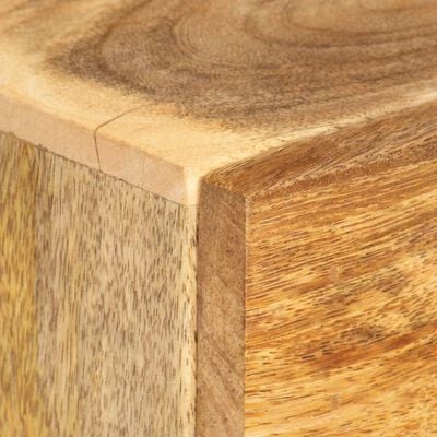 vidaXL Table de chevet 40 x 30 x 50 cm Bois de manguier massif