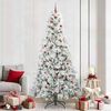 vidaXL Sapin de No&euml;l Artificiel &agrave; Branches Articul&eacute;es Blanc 240 cm