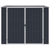 vidaXL Abri de jardin Anthracite 195x198x159 cm Acier galvanis&eacute;