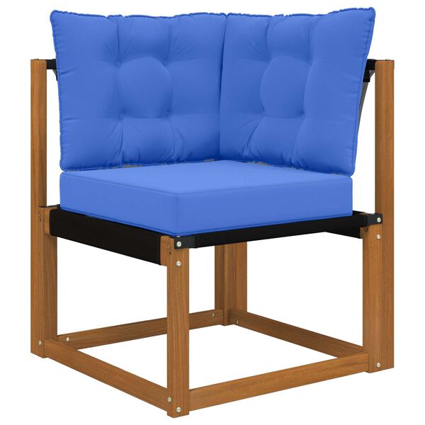 vidaXL Coussin de canap&eacute; d'ext&eacute;rieur 3 pcs Turquoise Polyester