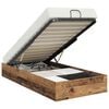 vidaXL Cadre de lit ottoman Bois ancien 203 x 100 x 25 cm