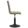 vidaXL Tabouret de bar Gris clair Velours