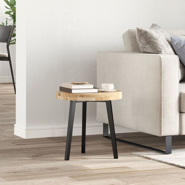 vidaXL Dessus de table rond &Oslash;40x4 cm bois massif d'acacia