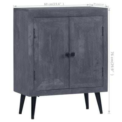 vidaXL Buffet Bois solide de manguier 60x30x76 cm