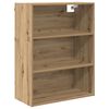 vidaXL Haut Armoire avec tiroir Ch&ecirc;ne artisanal 69,5 x 34 x 180 cm