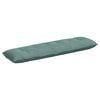 vidaXL Coussin de Dos Vert Mer 180 x 50 cm Tissu en velours c&ocirc;tel&eacute;