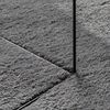 vidaXL Tapis HUARTE à poils courts doux et lavable anthracite Ø 80 cm