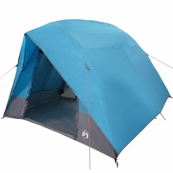 vidaXL Tente de camping avec toit Bleu 320 x 275 x 190 cm taffetas