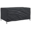vidaXL Housse pour meubles Uni Noir 172 x 113 x 73 cm 210D