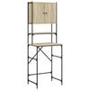 vidaXL Armoire de machine &agrave; laver ch&ecirc;ne sonoma 68x48,5x194 cm