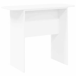 vidaXL Table console Blanc 93 x 40 x 75 cm Bois d'ing&eacute;nierie