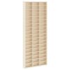 vidaXL Vitrine Murale Montage mural Beige 30 x 4,5 x 75 cm
