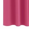 vidaXL Rideaux occultants avec anneaux 2 pcs Rose vif 245 x 140 cm