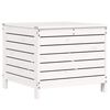 vidaXL Repose-pied de jardin blanc 62x63,5x53,5 cm bois de pin massif