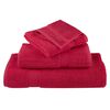 vidaXL Serviettes d'invit&eacute; de qualit&eacute; sup&eacute;rieure SOLUND 2 pcs rouge